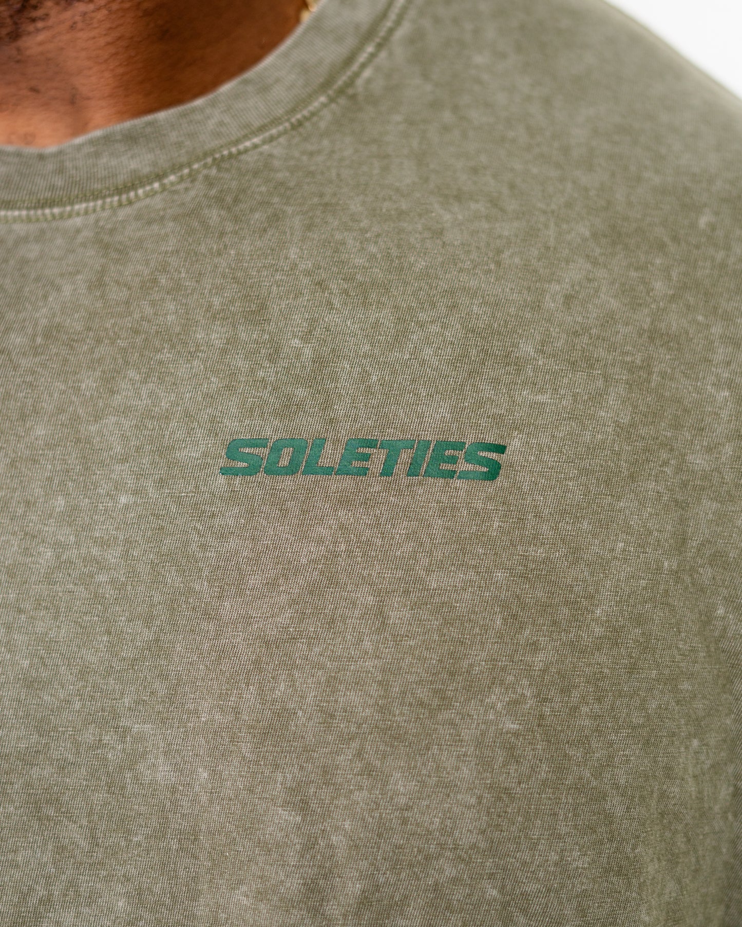 Soleties Legacy Oversized Tee - Sage Green [ PRE-ORDER]